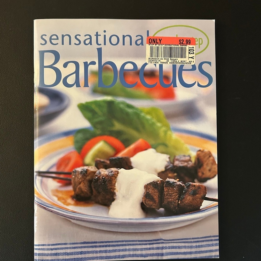 Sensational Barbecues Cookbook Bay Books Confident Cooking 2003